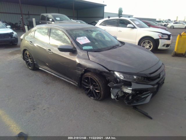 HONDA CIVIC HATCHBACK 2021 shhfk7h47mu427489