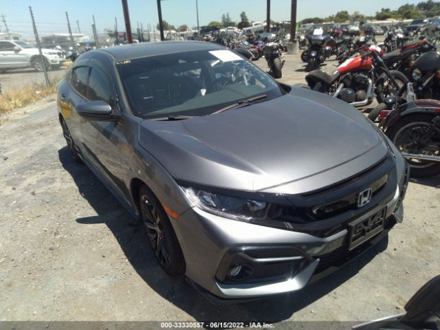 HONDA CIVIC HATCHBACK 2021 shhfk7h47mu427508