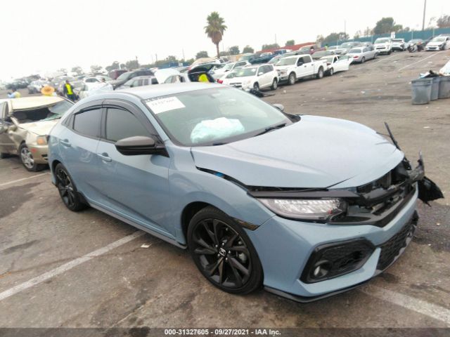 HONDA CIVIC HATCHBACK 2017 shhfk7h48hu429578