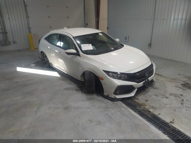 HONDA CIVIC HATCHBACK 2018 shhfk7h48ju201392