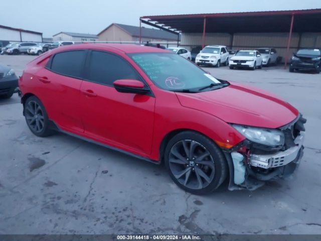 HONDA CIVIC 2018 shhfk7h48ju217561