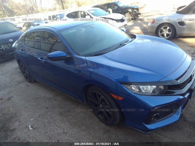 HONDA CIVIC HATCHBACK 2018 shhfk7h48ju219150