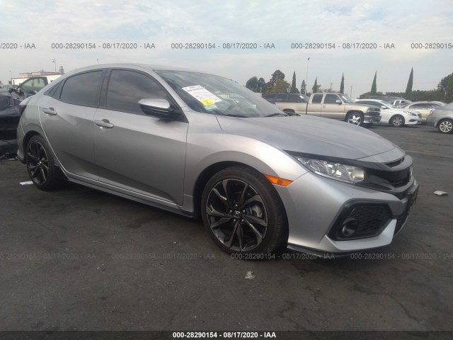 HONDA CIVIC HATCHBACK 2018 shhfk7h48ju404220