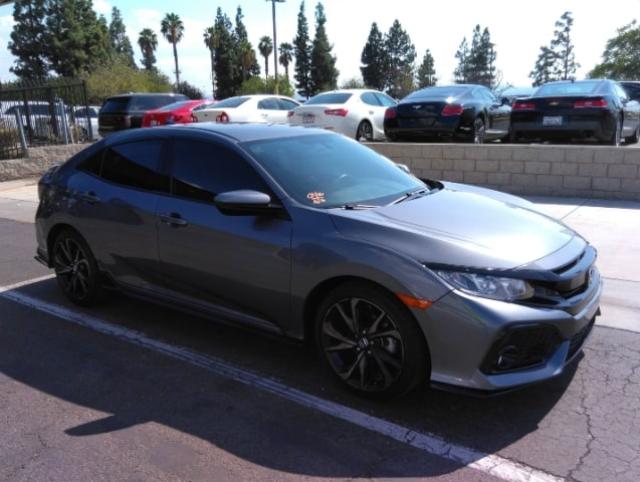 HONDA CIVIC HATCHBACK 2018 shhfk7h48ju427335