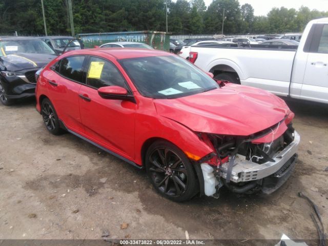 HONDA CIVIC HATCHBACK 2019 shhfk7h48ku213169