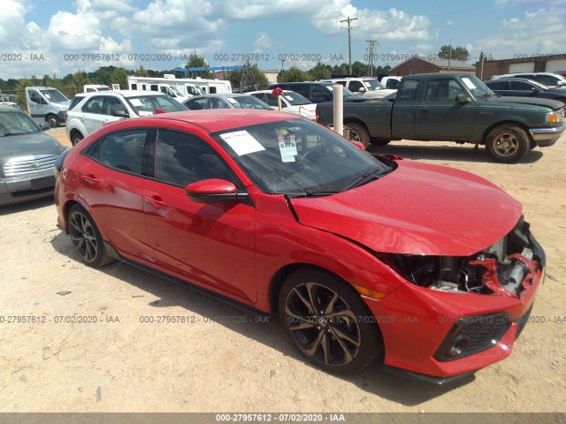 HONDA CIVIC HATCHBACK 2017 shhfk7h49hu204635