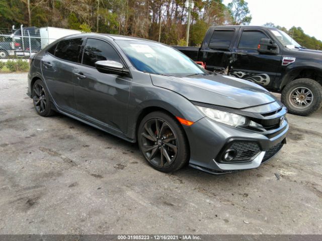 HONDA CIVIC HATCHBACK 2017 shhfk7h49hu213321