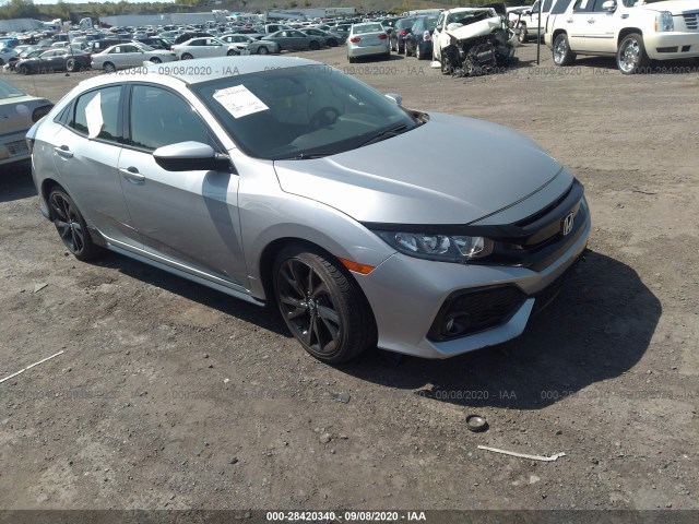 HONDA CIVIC HATCHBACK 2018 shhfk7h49ju410138