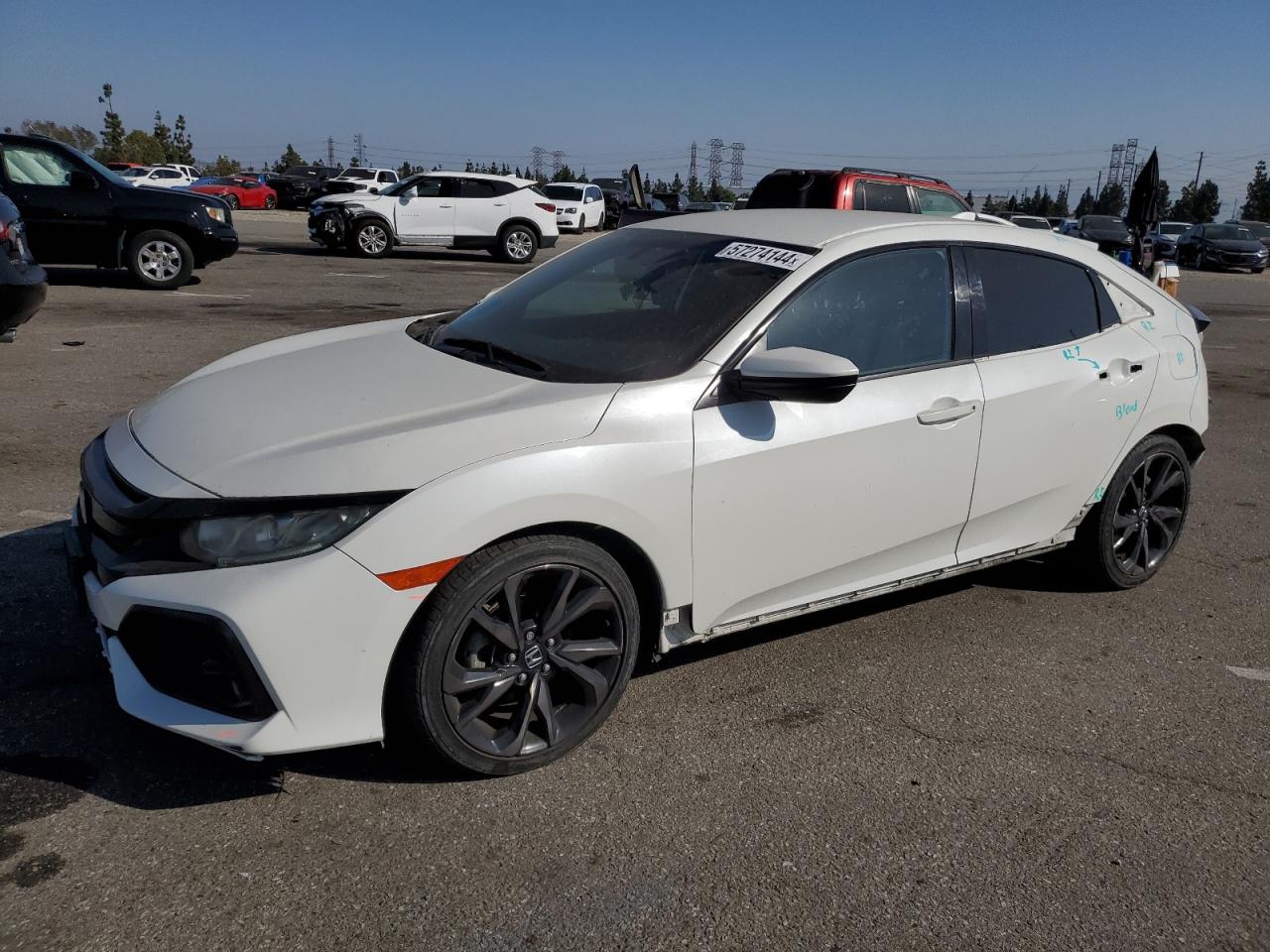 HONDA CIVIC 2018 shhfk7h49ju411936