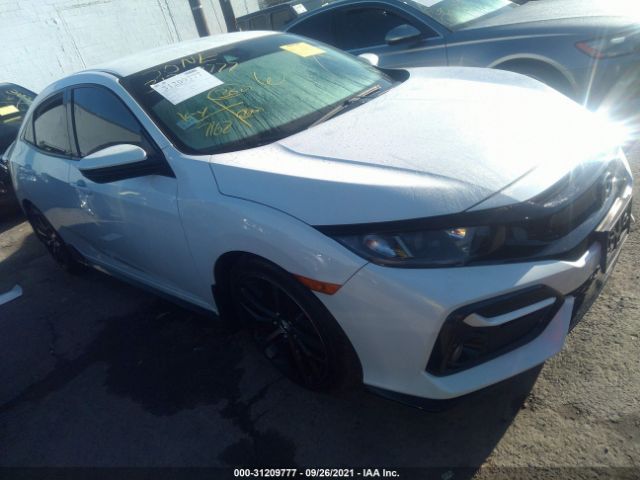 HONDA CIVIC HATCHBACK 2021 shhfk7h49mu404487