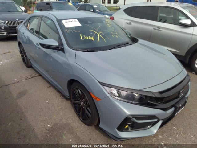 HONDA CIVIC HATCHBACK 2021 shhfk7h49mu416848