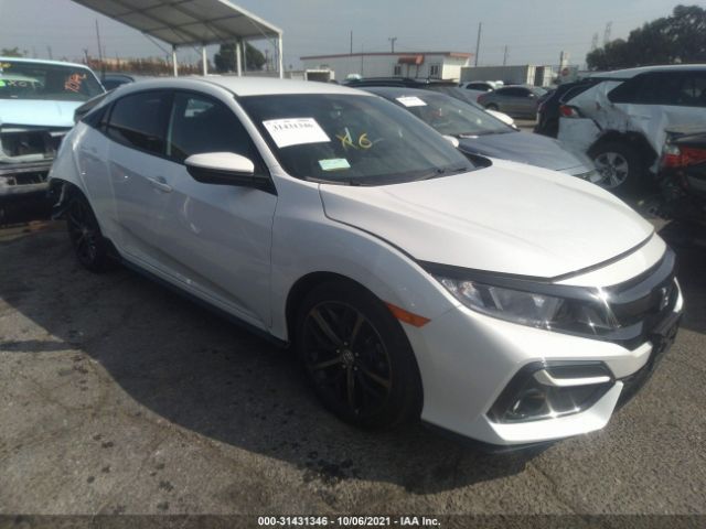 HONDA CIVIC HATCHBACK 2021 shhfk7h49mu419703