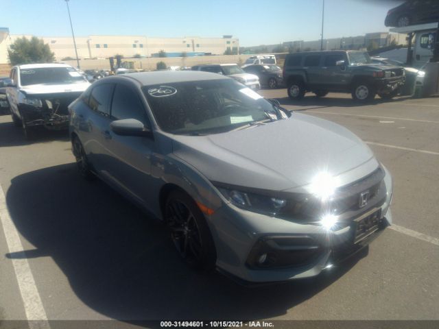 HONDA CIVIC HATCHBACK 2021 shhfk7h49mu420205