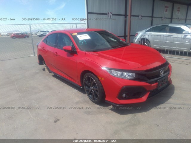 HONDA CIVIC HATCHBACK 2017 shhfk7h4xhu205552