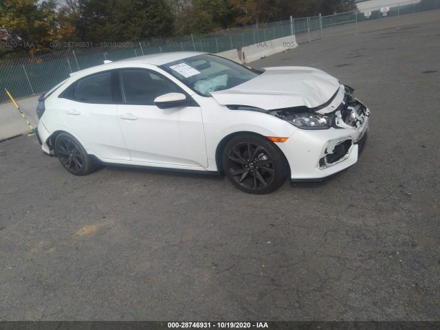 HONDA CIVIC HATCHBACK 2018 shhfk7h4xju225046