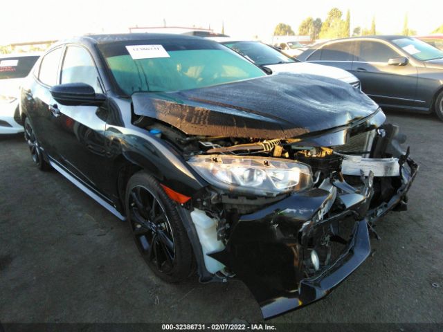 HONDA CIVIC HATCHBACK 2018 shhfk7h4xju419849