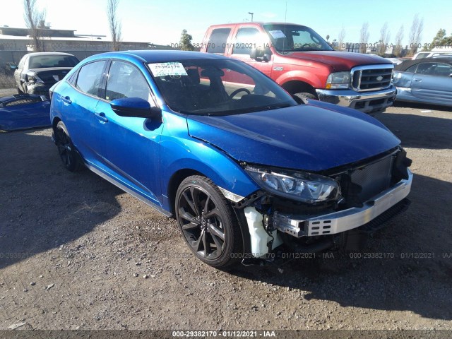 HONDA CIVIC HATCHBACK 2018 shhfk7h4xju429152