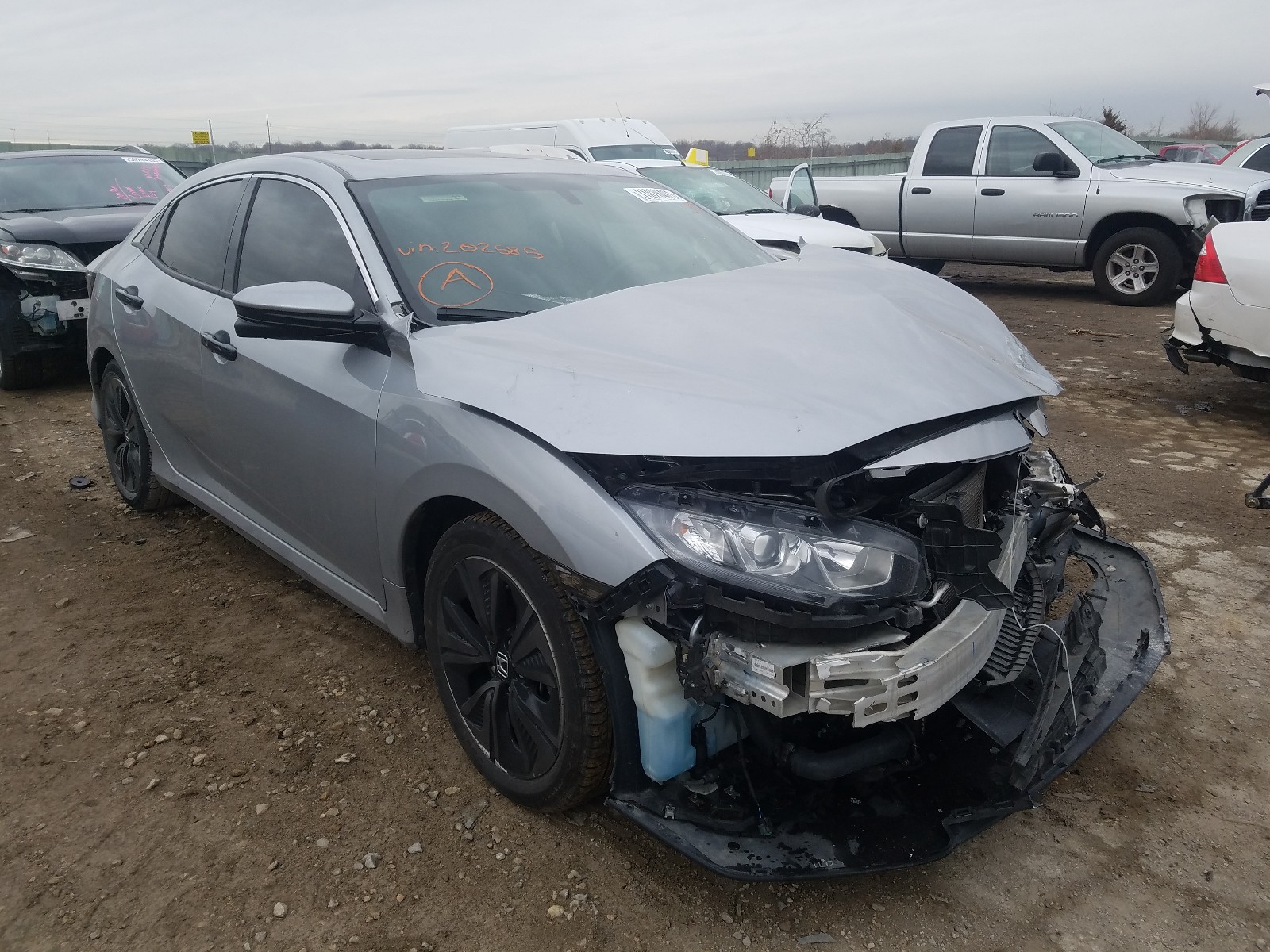 HONDA CIVIC EX 2018 shhfk7h51ju202585