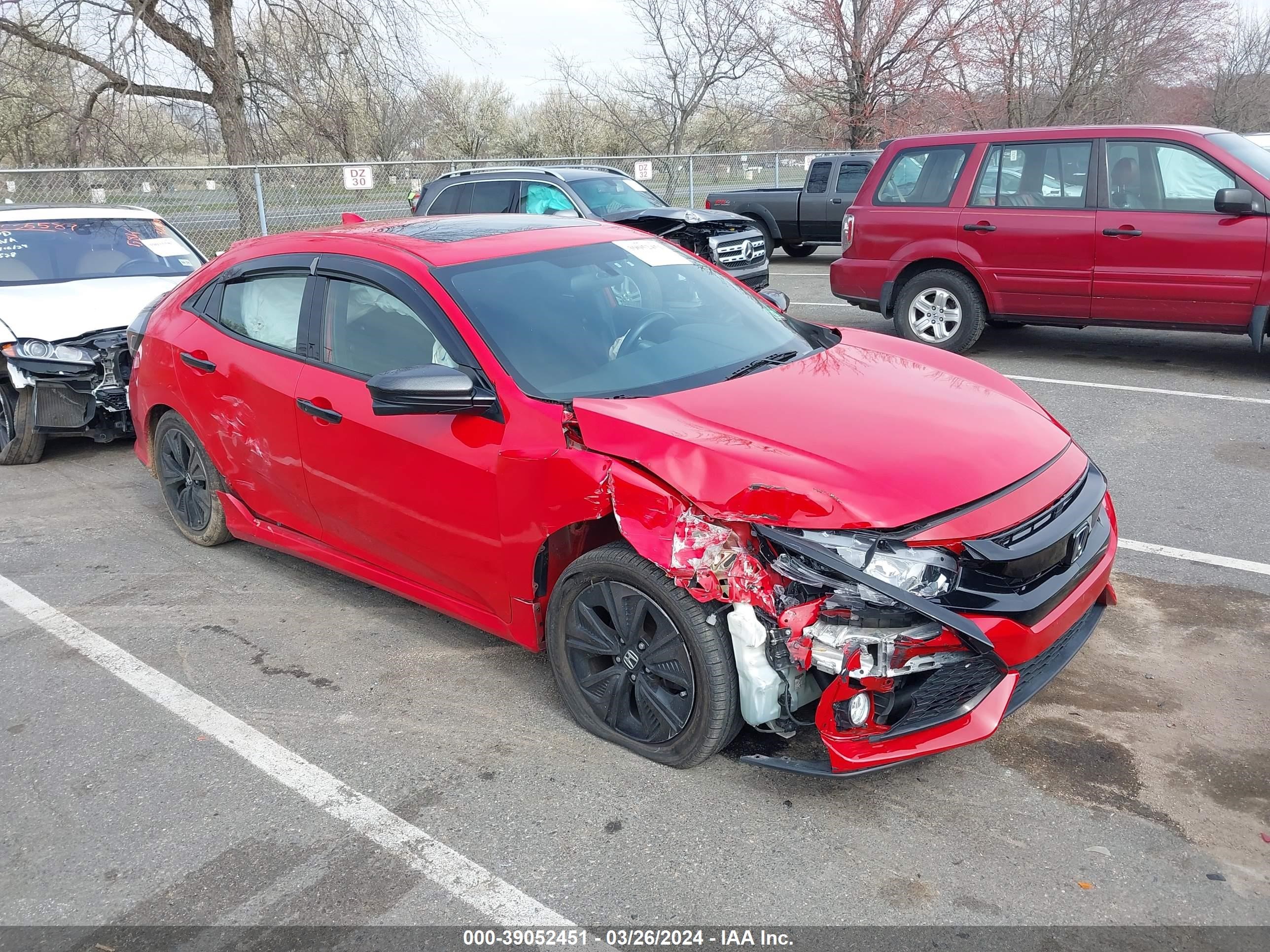 HONDA CIVIC 2018 shhfk7h52ju430711