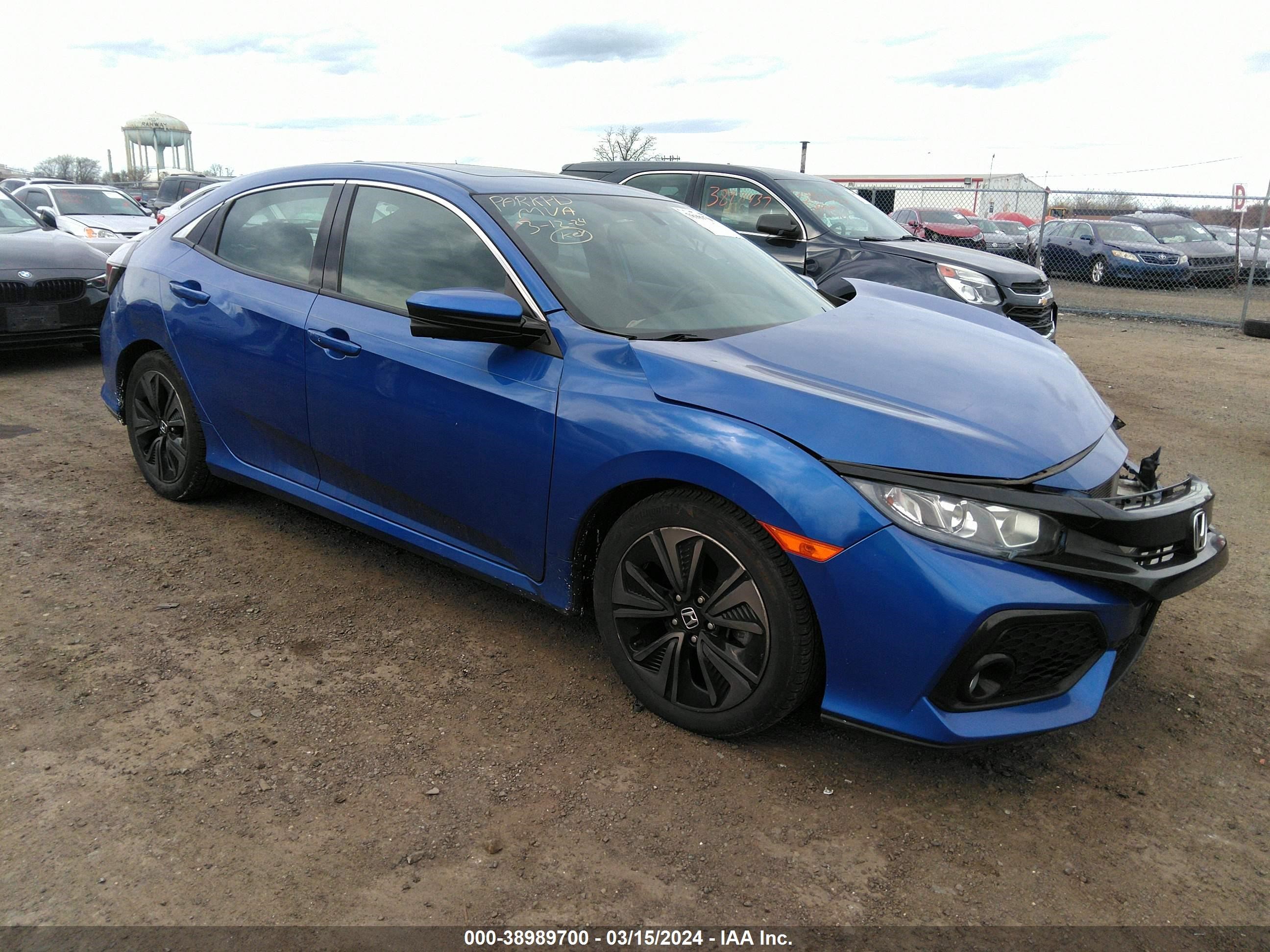 HONDA CIVIC 2018 shhfk7h54ju415627