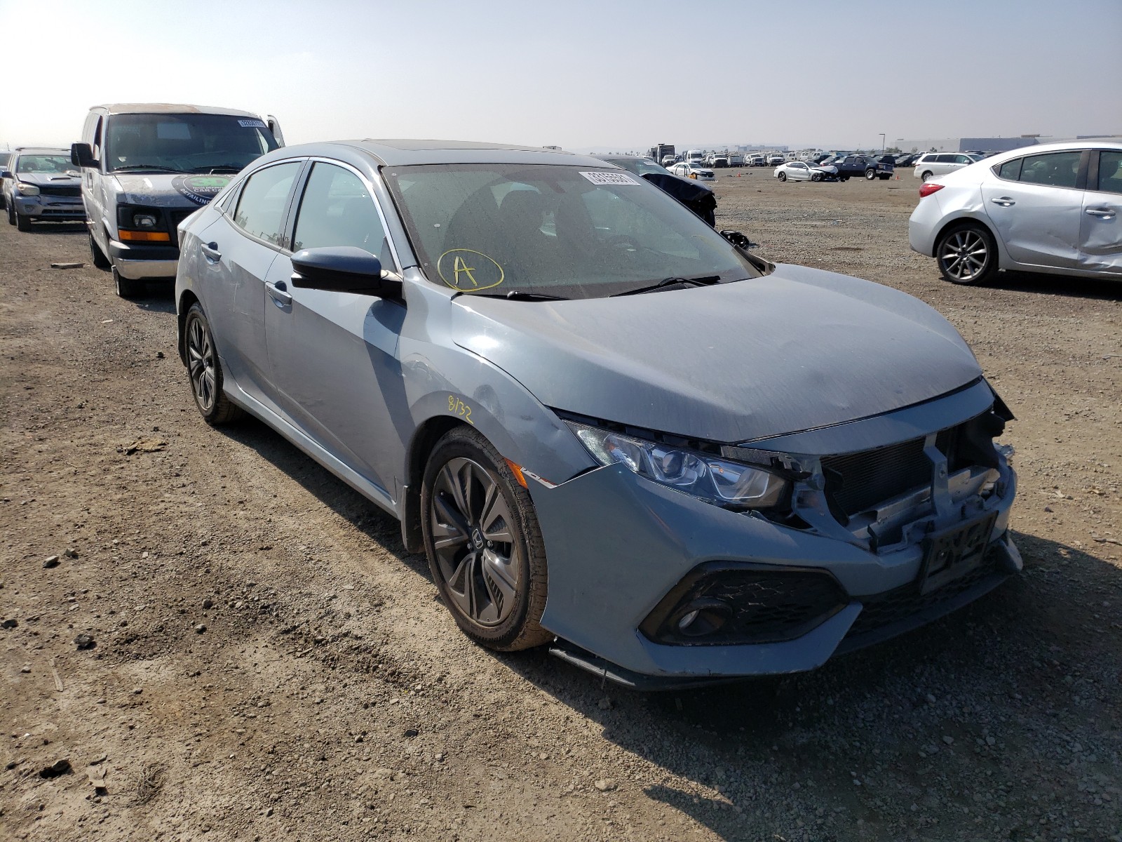 HONDA CIVIC EX 2017 shhfk7h56hu423092