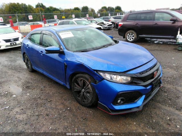 HONDA CIVIC HATCHBACK 2018 shhfk7h57ju420899