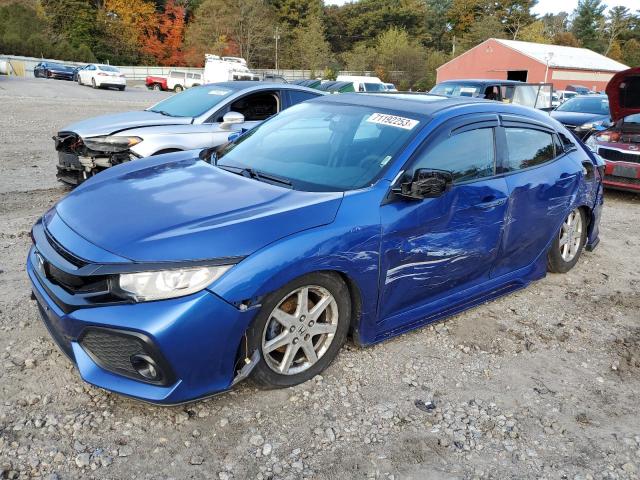 HONDA CIVIC HATCHBACK 2017 shhfk7h58hu213805