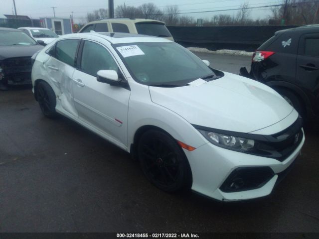 HONDA CIVIC HATCHBACK 2017 shhfk7h58hu217000