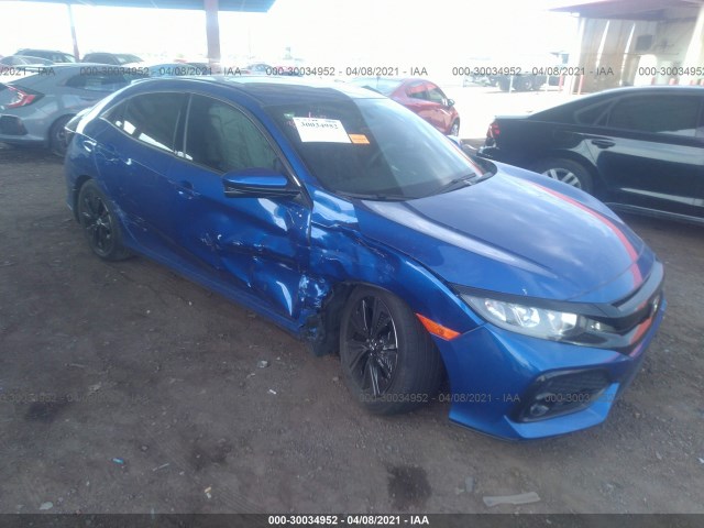 HONDA CIVIC HATCHBACK 2018 shhfk7h5xju239831