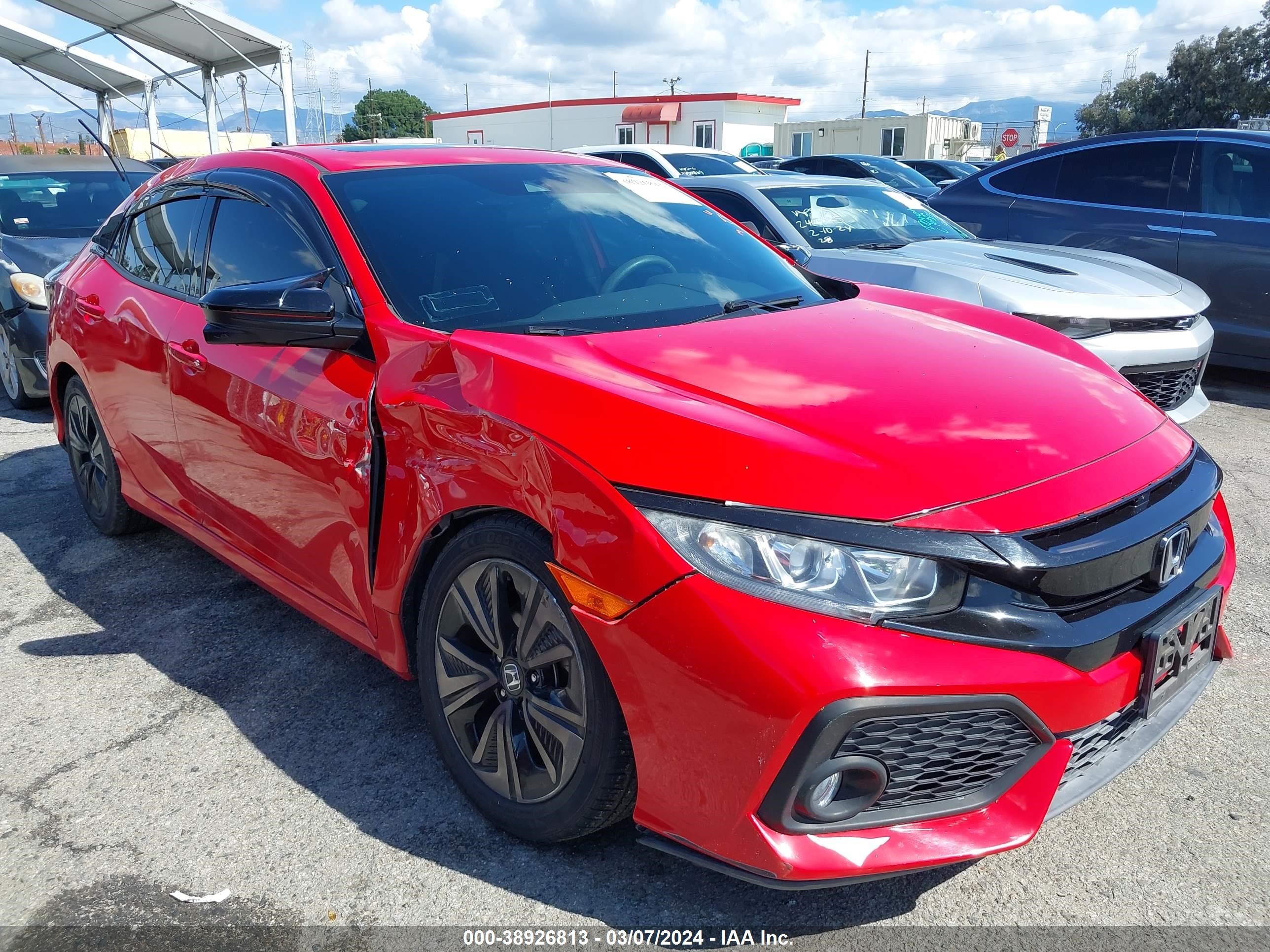 HONDA CIVIC 2017 shhfk7h60hu230624