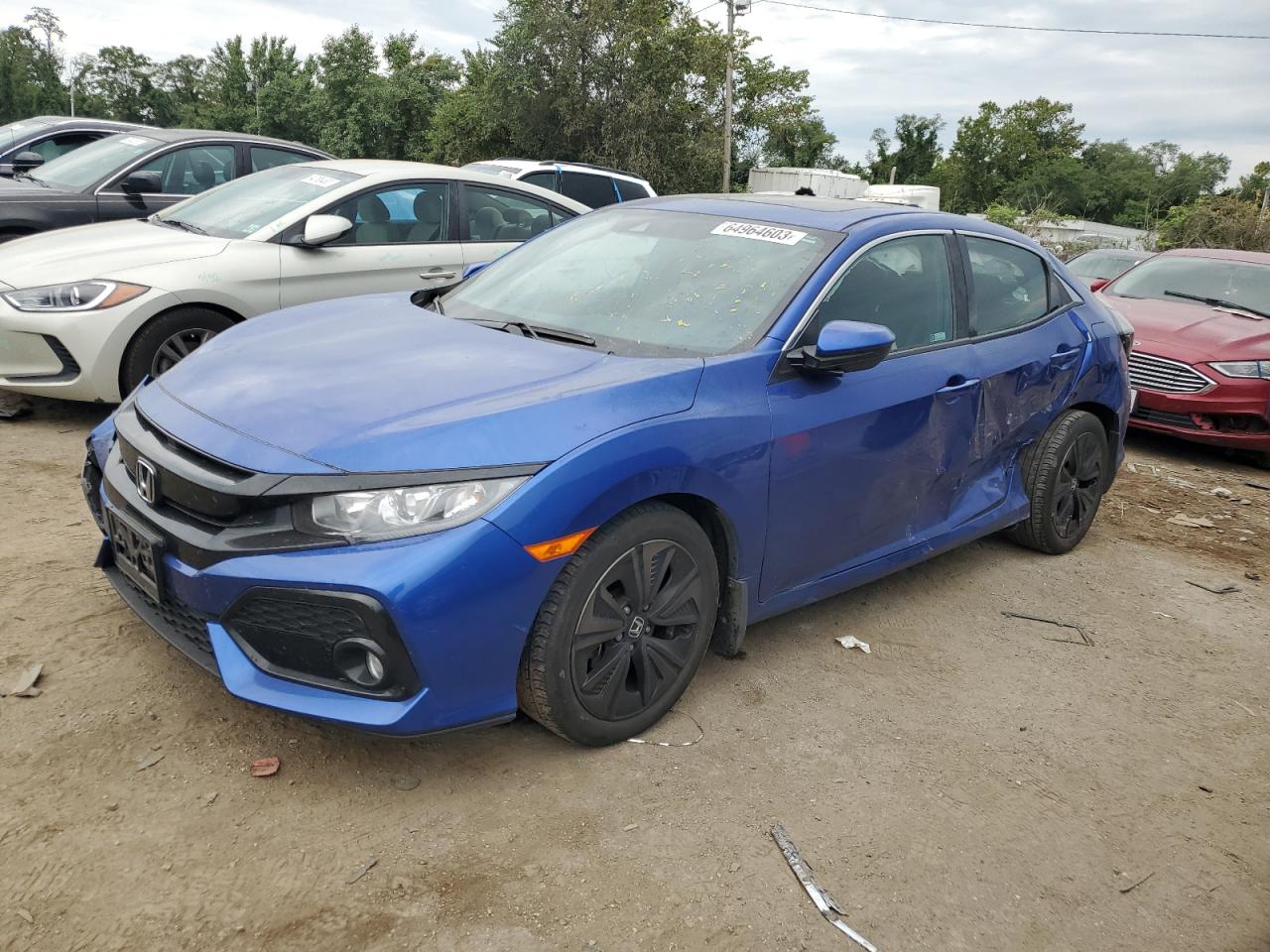 HONDA CIVIC 2019 shhfk7h61ku415076