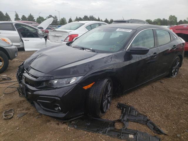 HONDA CIVIC EX 2021 shhfk7h65mu201680