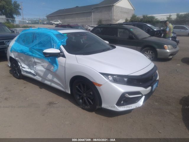 HONDA CIVIC HATCHBACK 2021 shhfk7h68mu214603