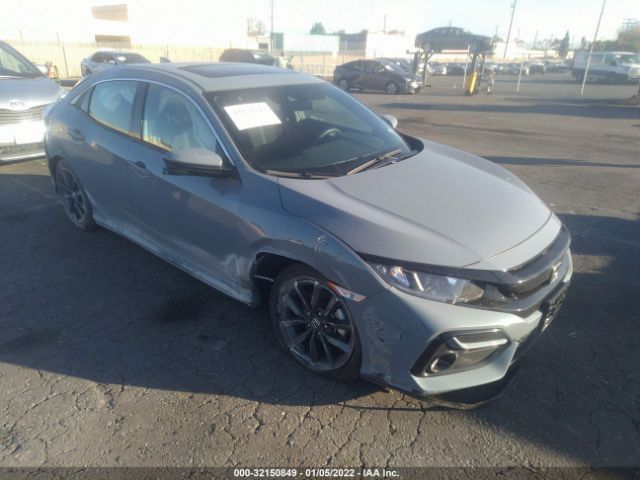 HONDA CIVIC HATCHBACK 2021 shhfk7h69mu427396