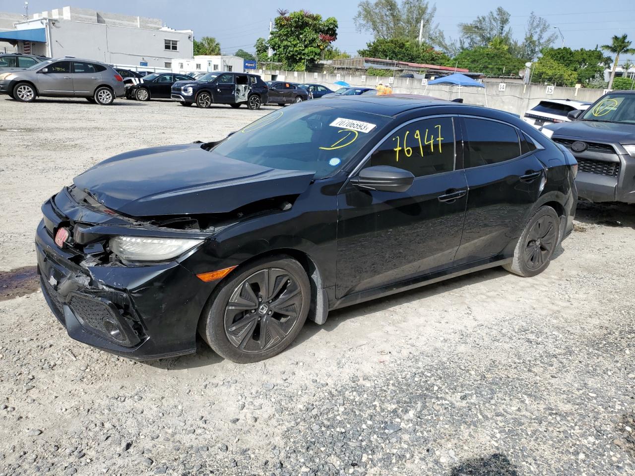 HONDA CIVIC 2018 shhfk7h71ju240433