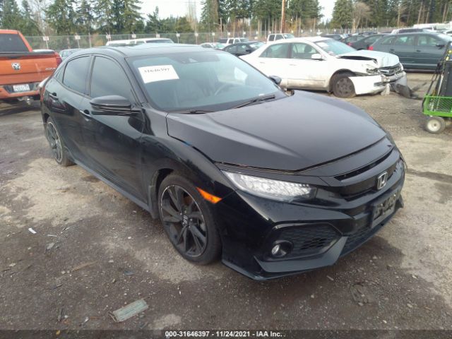 HONDA CIVIC HATCHBACK 2018 shhfk7h90ju407933