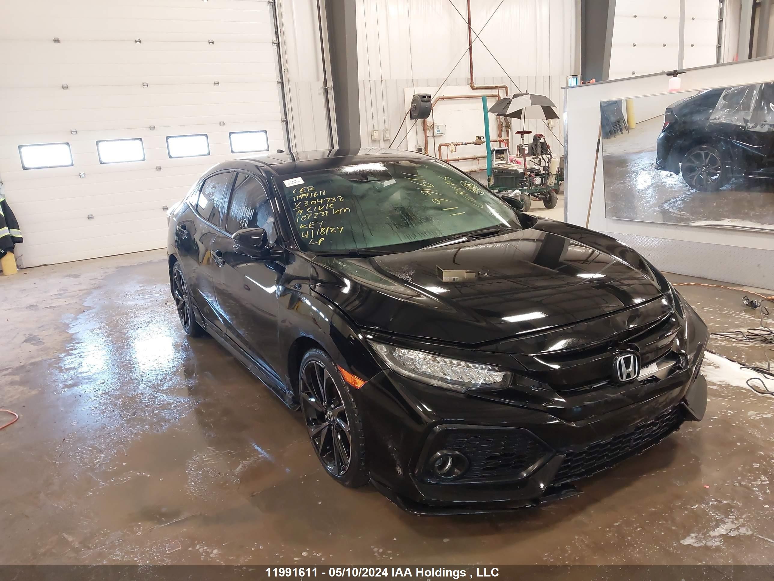 HONDA CIVIC 2019 shhfk7h90ku304738