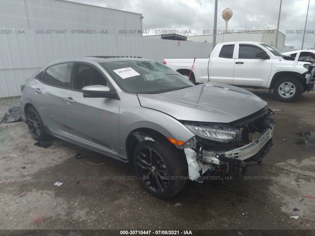 HONDA CIVIC HATCHBACK 2021 shhfk7h90mu214220