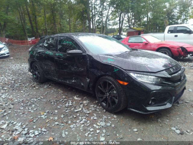 HONDA CIVIC HATCHBACK 2017 shhfk7h91hu215334