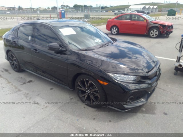 HONDA CIVIC HATCHBACK 2018 shhfk7h91ju226176