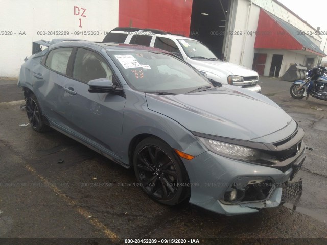 HONDA CIVIC HATCHBACK 2018 shhfk7h91ju404085