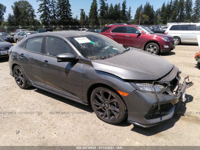 HONDA CIVIC HATCHBACK 2018 shhfk7h91ju430699