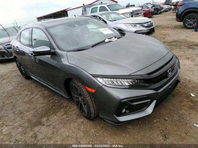 HONDA CIVIC HATCHBACK 2021 shhfk7h91mu202982