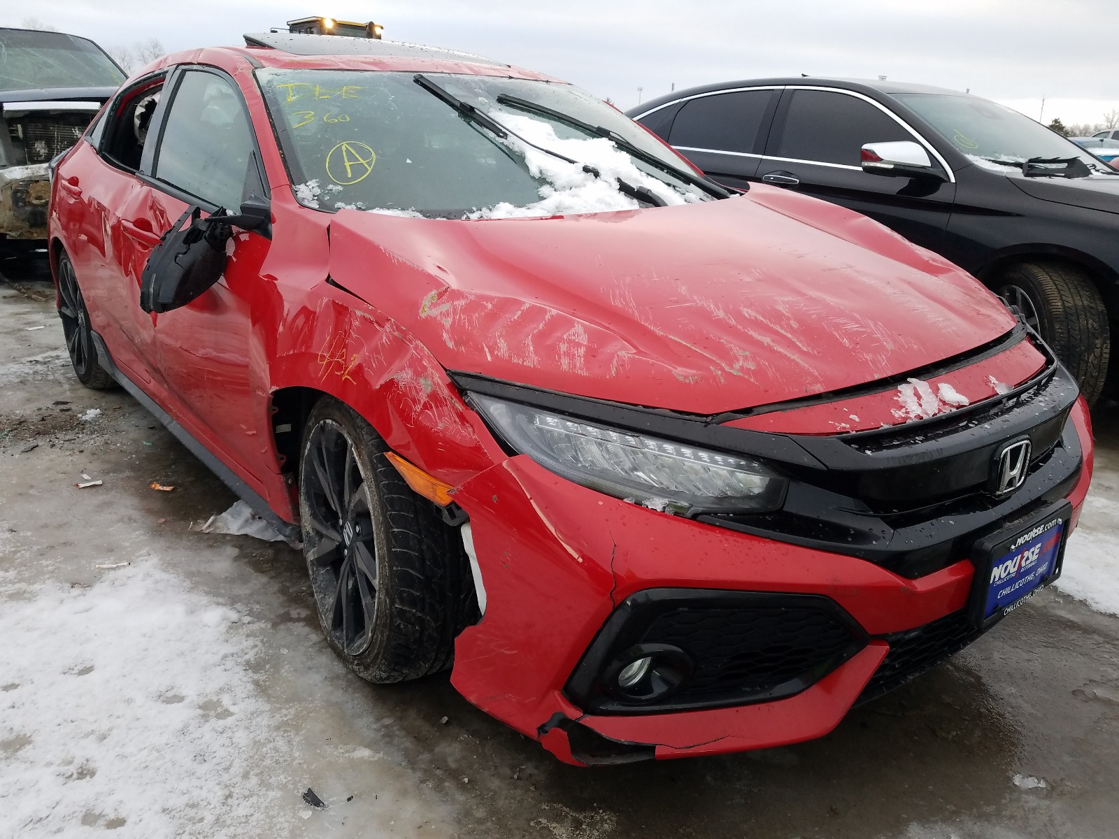 HONDA CIVIC SPOR 2017 shhfk7h92hu224883