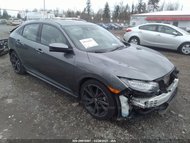 HONDA CIVIC HATCHBACK 2018 shhfk7h92ju204610