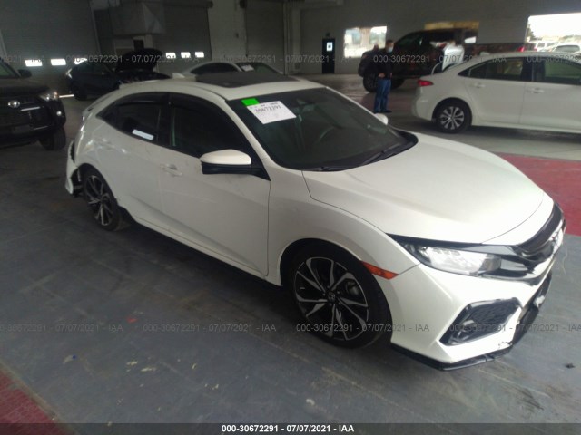 HONDA CIVIC HATCHBACK 2018 shhfk7h92ju420196