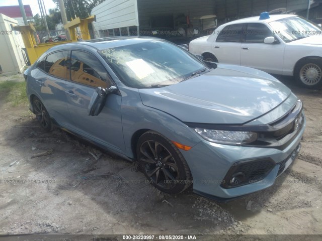 HONDA CIVIC HATCHBACK 2017 shhfk7h93hu222656