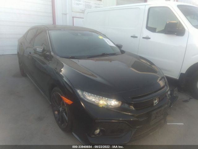 HONDA CIVIC HATCHBACK 2017 shhfk7h93hu425322