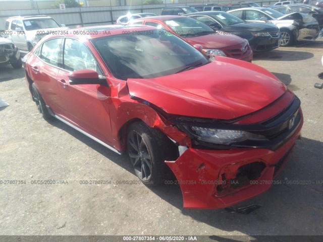 HONDA CIVIC HATCHBACK 2018 shhfk7h93ju201666