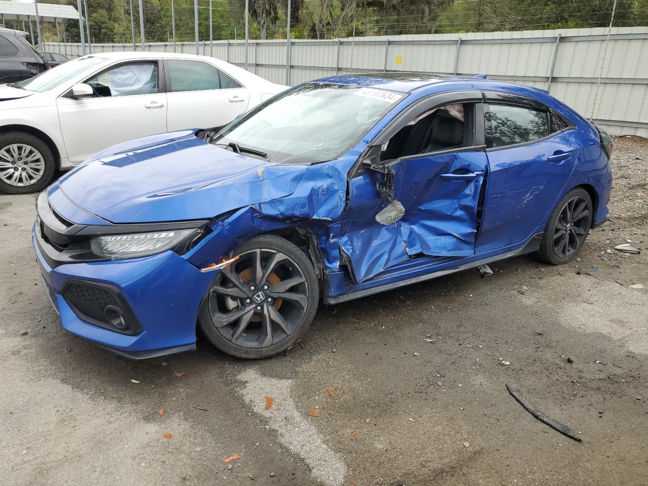 HONDA CIVIC 2018 shhfk7h93ju214112